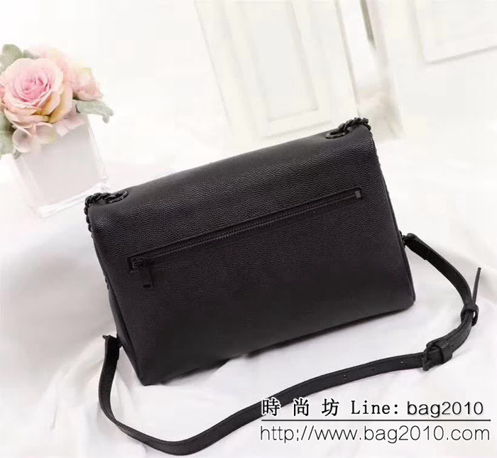YSL聖羅蘭 海外原單 球紋配槍色五金單肩斜挎包 26802 YAS1195